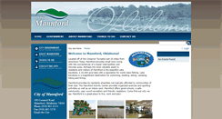 Desktop Screenshot of cityofmannford.com